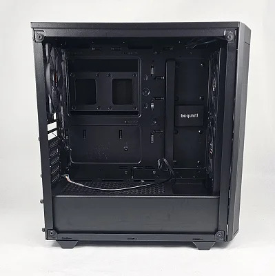 Black be quiet! PC Case with Tempered Glass w/ 3 Fans - photo 2