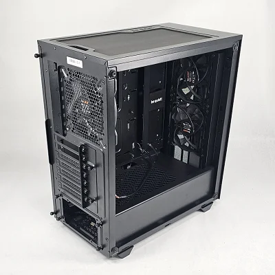 Black be quiet! PC Case with Tempered Glass w/ 3 Fans - photo 3