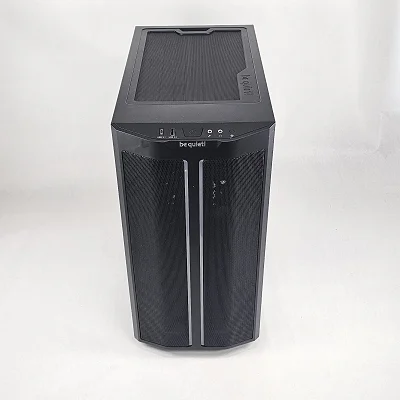 Black be quiet! PC Case with Tempered Glass w/ 3 Fans - photo 5