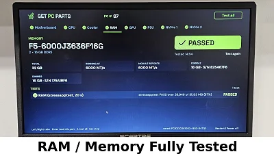 32GB DDR5 (2x16GB) CL36 6000MT/s G.Skill - photo 4