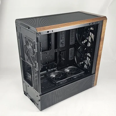 Black Lian Li PC Case with Tempered Glass w/ 5 Fans - photo 3