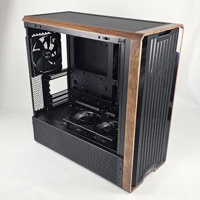 Black Lian Li PC Case with Tempered Glass w/ 5 Fans - photo 4