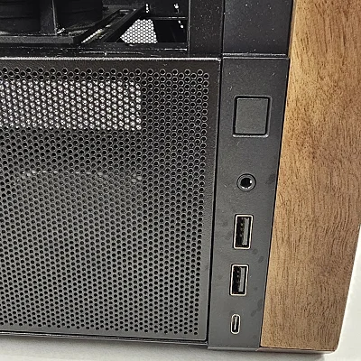 Black Lian Li PC Case with Tempered Glass w/ 5 Fans - photo 8