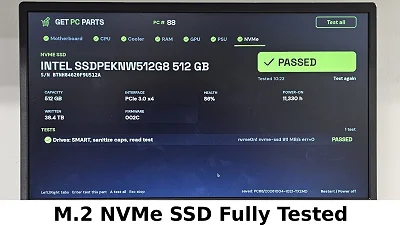 512GB NVMe M.2 SSD Intel 660p Gen3 - photo 3