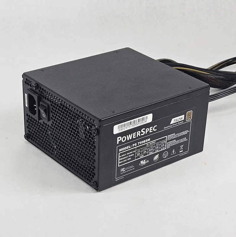 750 Watt PSU PowerSpec PS 750BSM Power Supply