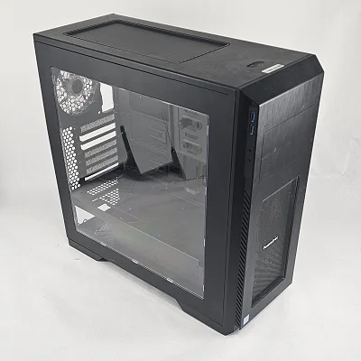 Black PowerSpec PC Case w/ 3 Fans - photo 1