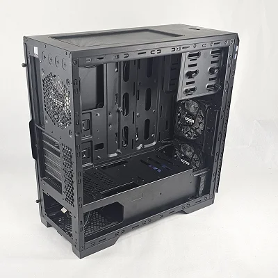 Black PowerSpec PC Case w/ 3 Fans - photo 3