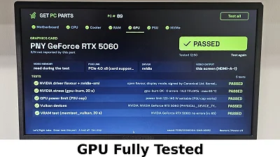 RTX 5060 PNY 8GB - photo 9