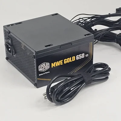 650 Watt PSU Cooler Master MWE Gold 650 V3 Power Supply - photo 4