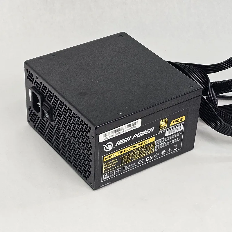750 Watt PSU High Power HP1-J750GD-F12S Power Supply