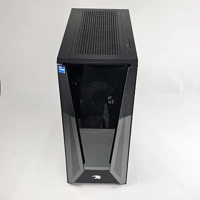 Black iBUYPOWER PC Case with Tempered Glass w/ 7 Fans - photo 5