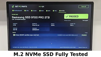 2TB NVMe M.2 SSD Samsung 9100 PRO Gen5 - photo 3