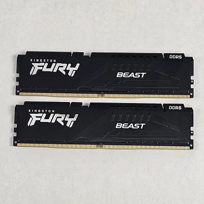 128GB DDR5 (2x64GB) CL40 5600MT/s Kingston FURY Beast - photo 1