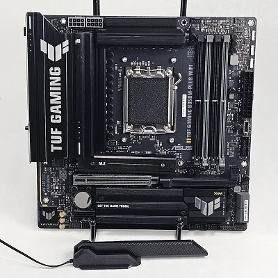 ASUS TUF GAMING B850M-PLUS WIFI AMD AM5 DDR5 mATX Motherboard - photo 1
