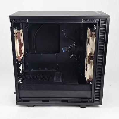 Black Fractal PC Case w/ 3 Fans - photo 2
