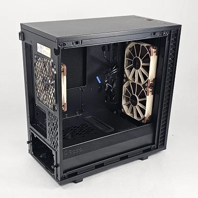 Black Fractal PC Case w/ 3 Fans - photo 3