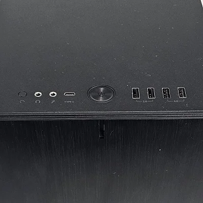 Black Fractal PC Case w/ 3 Fans - photo 8