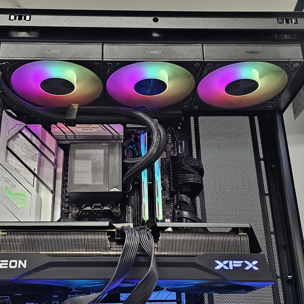 360mm AIO RGB CPU Liquid Cooler for AMD AM5
