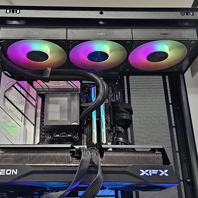 360mm AIO RGB CPU Liquid Cooler for AMD AM5 - photo 1