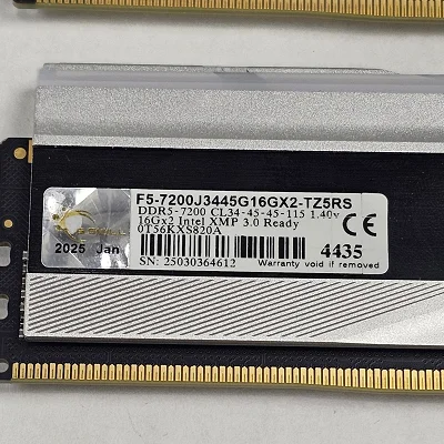32GB DDR5 (2x16GB) CL34 7200MT/s G.Skill Trident Z5 RGB - photo 4