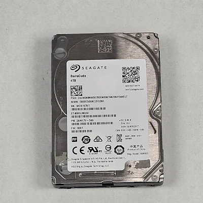 4TB 2.5" Hard Drive Seagate BarraCuda ST4000LM024 - photo 1