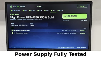 650 Watt PSU High Power HP1-J650GD-F12S Power Supply - photo 7
