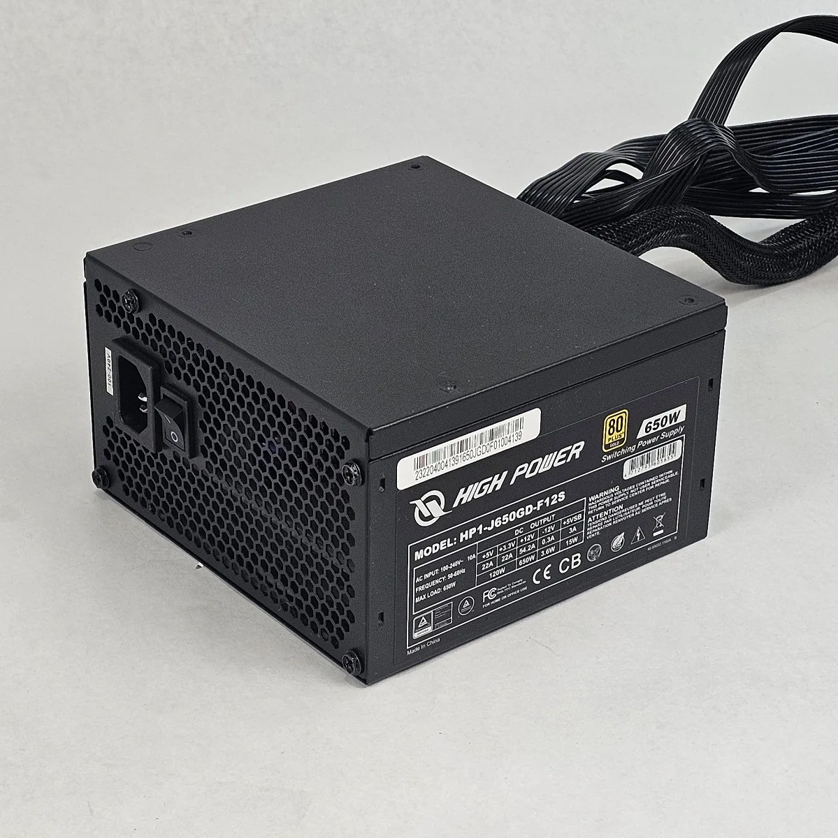 650 Watt PSU High Power HP1-J650GD-F12S Power Supply
