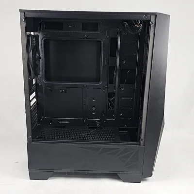 Black MSI PC Case with Tempered Glass w/ 3 Fans - photo 2
