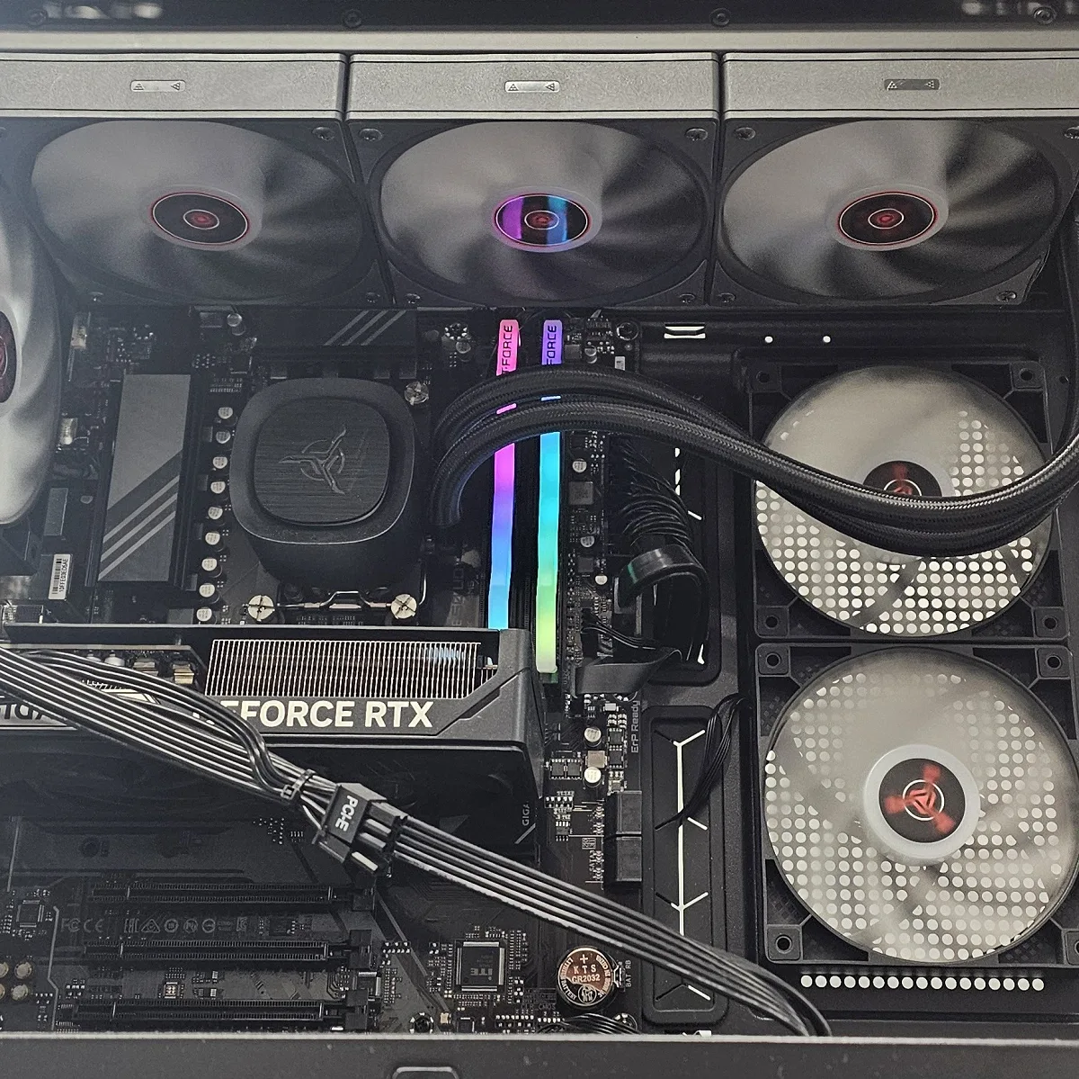 360mm AIO Skytech Gaming RGB CPU Liquid Cooler for AMD AM5