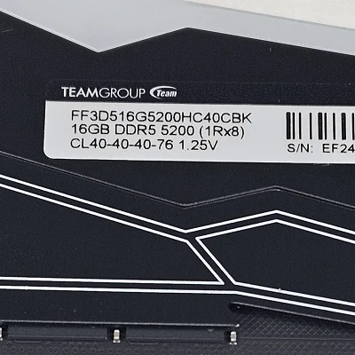 32GB DDR5 (2x16GB) CL40 5200MT/s TEAMGROUP T-Force Delta RGB - photo 4