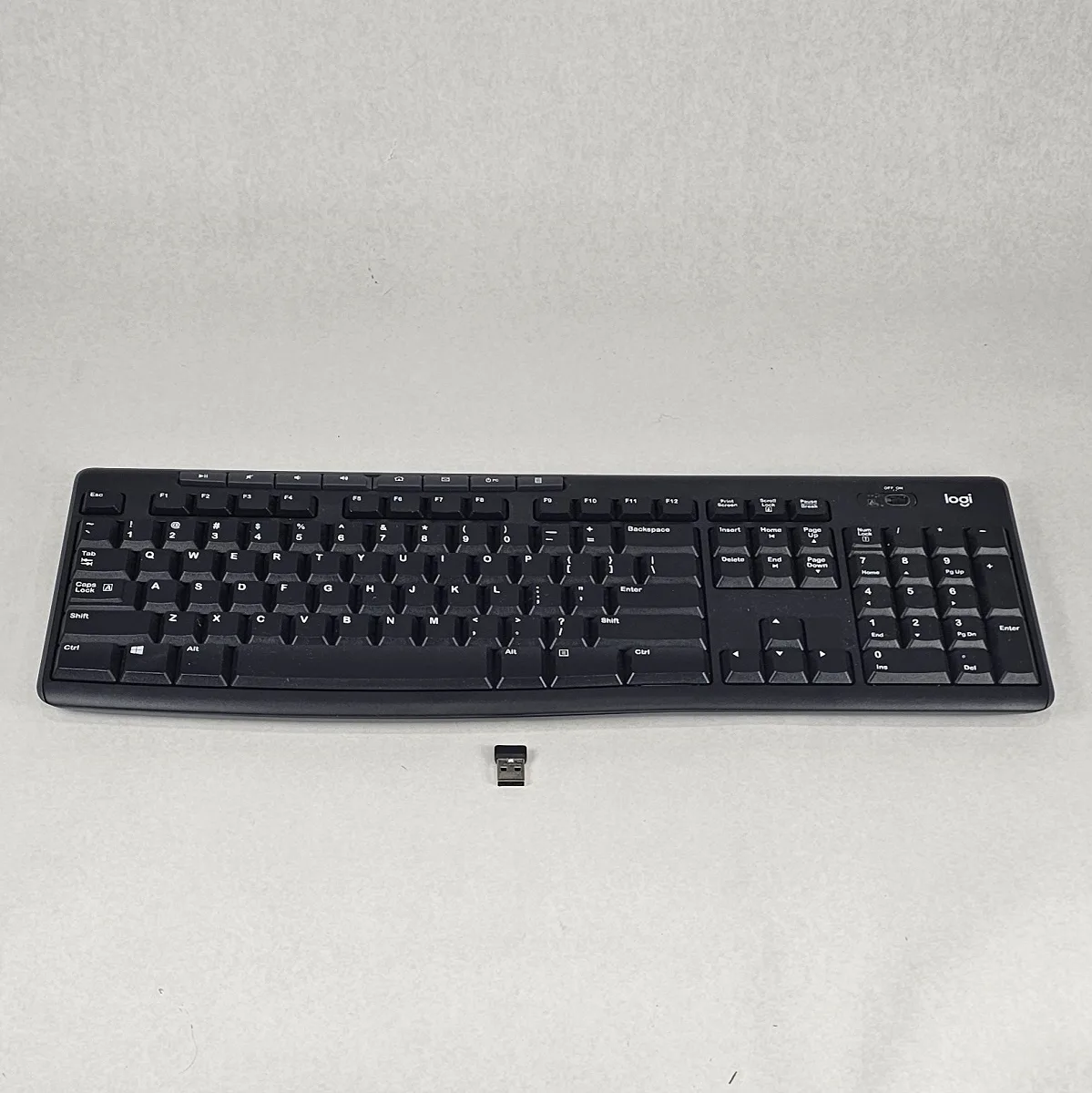 Logitech K270 Wireless Keyboard - Black