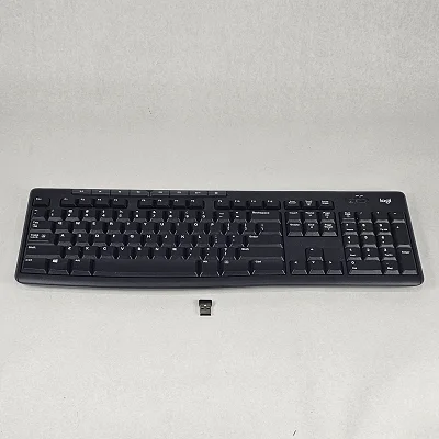 Logitech K270 Wireless Keyboard - Black - photo 1