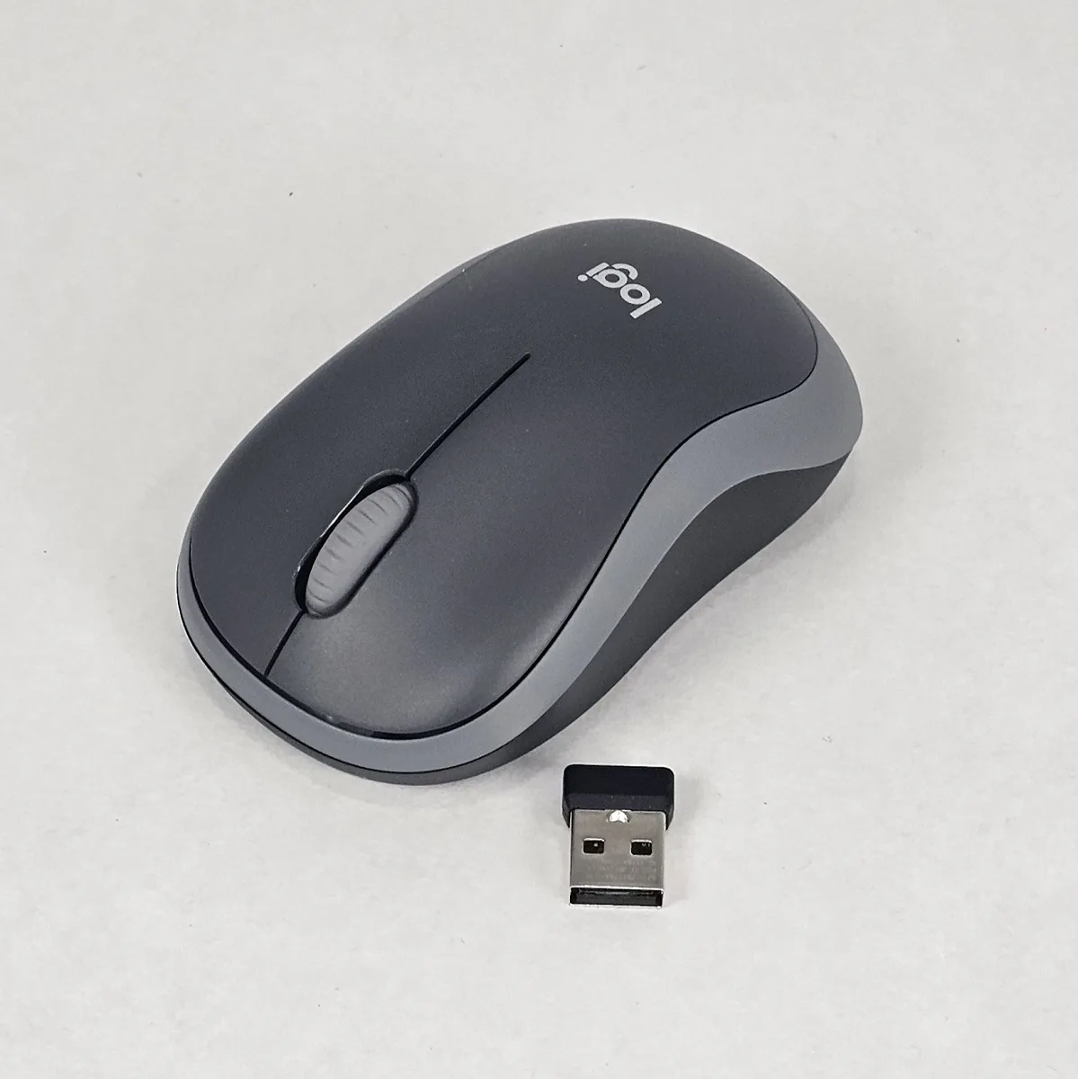 Logitech M185 Wireless Mouse - Grey/Black