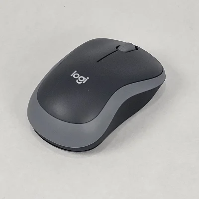 Logitech M185 Wireless Mouse - Grey/Black - photo 3