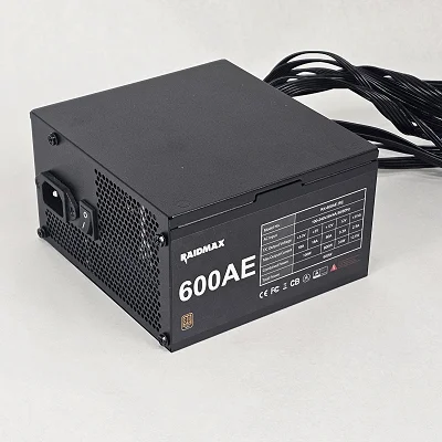 600 Watt PSU Raidmax RX-600AE Power Supply - photo 1