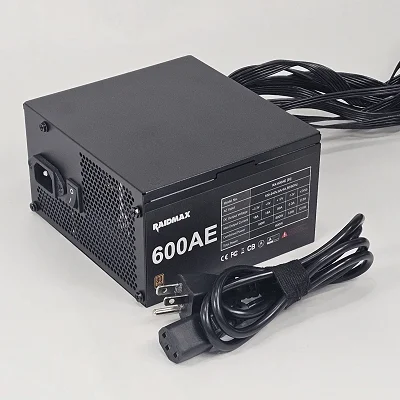 600 Watt PSU Raidmax RX-600AE Power Supply - photo 4