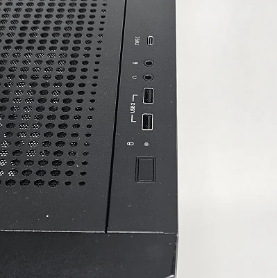 Black iBUYPOWER PC Case with Tempered Glass w/ 4 RGB Fans - photo 8