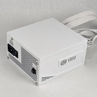 White 850 Watt PSU Cooler Master V850 Power Supply - photo 1