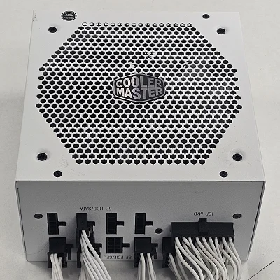 White 850 Watt PSU Cooler Master V850 Power Supply - photo 3
