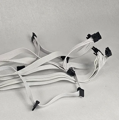 White 850 Watt PSU Cooler Master V850 Power Supply - photo 5