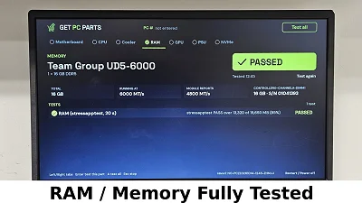 32GB DDR5 (2x16GB) CL38 6000MT/s TEAMGROUP T-Force Vulcan - photo 5