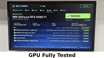 RTX 4060 Ti MSI Ventus 3X OC 8GB - photo 9