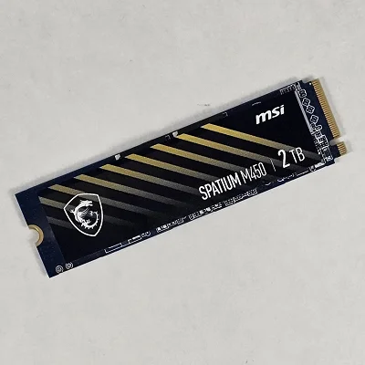 2TB NVMe M.2 SSD MSI SPATIUM M450 Gen4 - photo 1