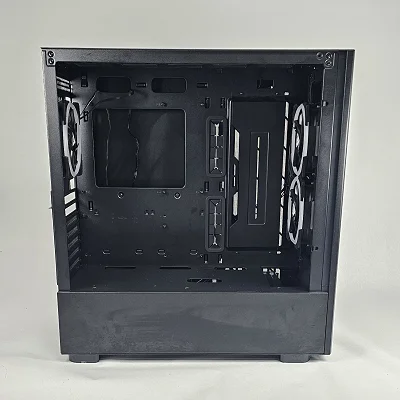 Black CyberPowerPC PC Case with Tempered Glass w/ 3 RGB Fans - photo 2