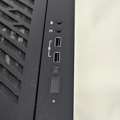 Black CyberPowerPC PC Case with Tempered Glass w/ 3 RGB Fans - photo 8